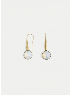 STRASS EARRINGS OPAL