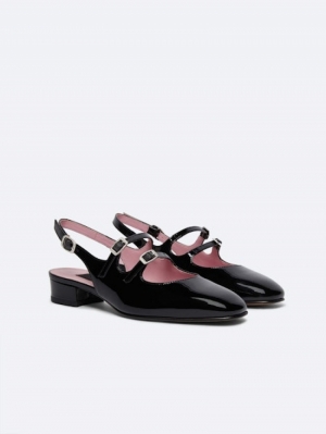 PECHE-1324 BLACK PATENT