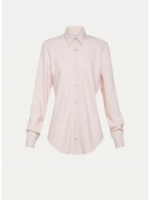 STRETCH CADY CREPE SHIRT OYSTER 2063