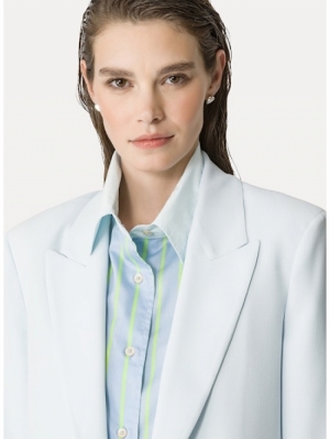 ENVERS SATIN REGULAR JACKET NUAGE 7062