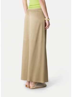 ENVERS SATIN LONG SKIRT DUNE 3088