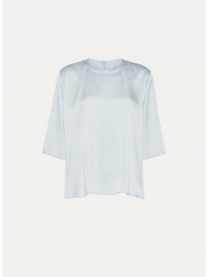 ENVERS SATIN T-SHIRT NUAGE 7062