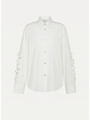 EN FLEUR EMBROIDERY COTTON POP BIANCO 0006