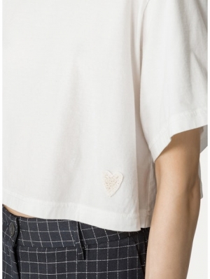 ESSENTIAL ORGANIC COTTON JERSE BIANCO