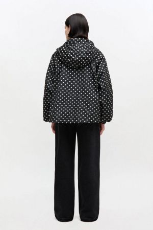 FLYWEIGHT NYLON JACKET PRINTED BLACK