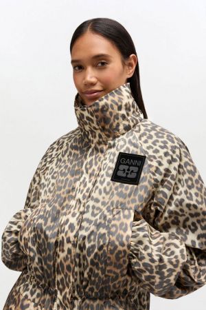 FLYWEIGHT NYLON LEO LONG PARKA ALMOND MILK 859