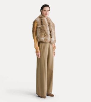 FLUID COTTON TWILL WIDE LEG PA CUMINO 2015