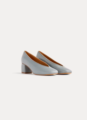 NAPPA LEATHER DECOLETTE SHOES QUARZO 7021