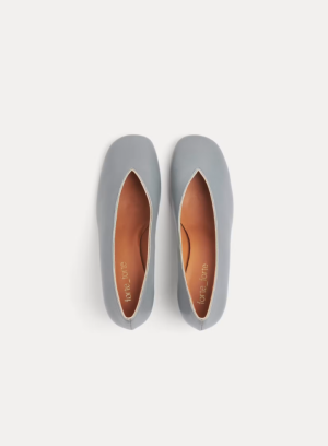 NAPPA LEATHER DECOLETTE SHOES QUARZO 7021
