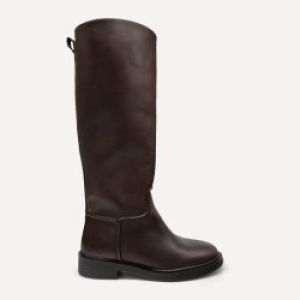 MAEVE RIDER DK BROWN LEATHE