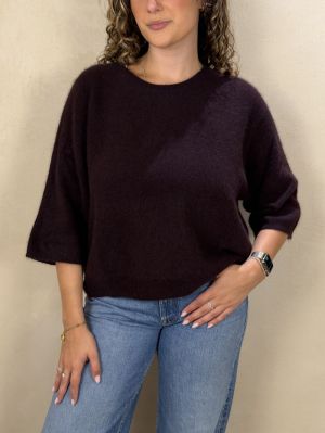 K149-FPU704 COL ROND OVER 093 AUBERGINE