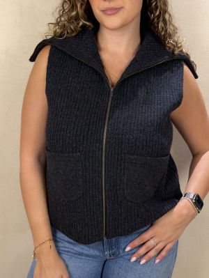 K238-FGI300 GILET SM 1155 CHARBON CH
