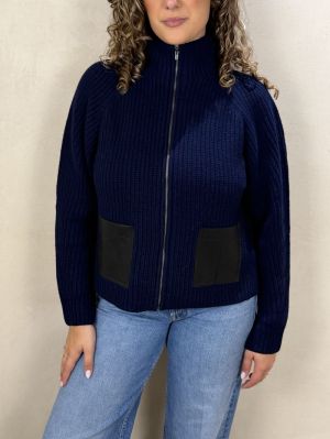 K285-FGI289 GILET ML 003 MARINE