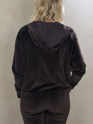 M016-FSW141 CAPUCHE ZIPEE 1141 CHOCOLATE 