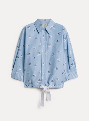LE PIC NIC TAFFETAS SHORT SLEE CIELO 5024